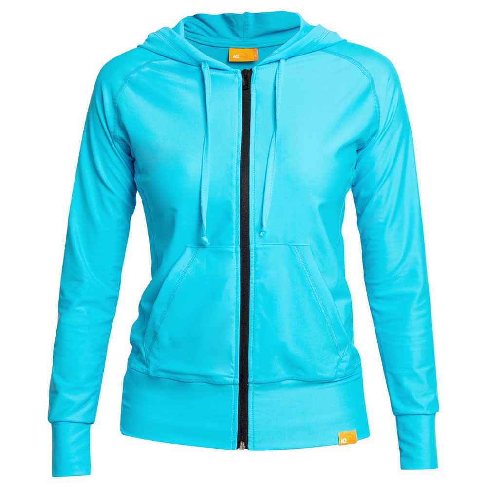 Iq-uv Uv 300 Full Zip Sweatshirt Blau XS Mann von Iq-uv