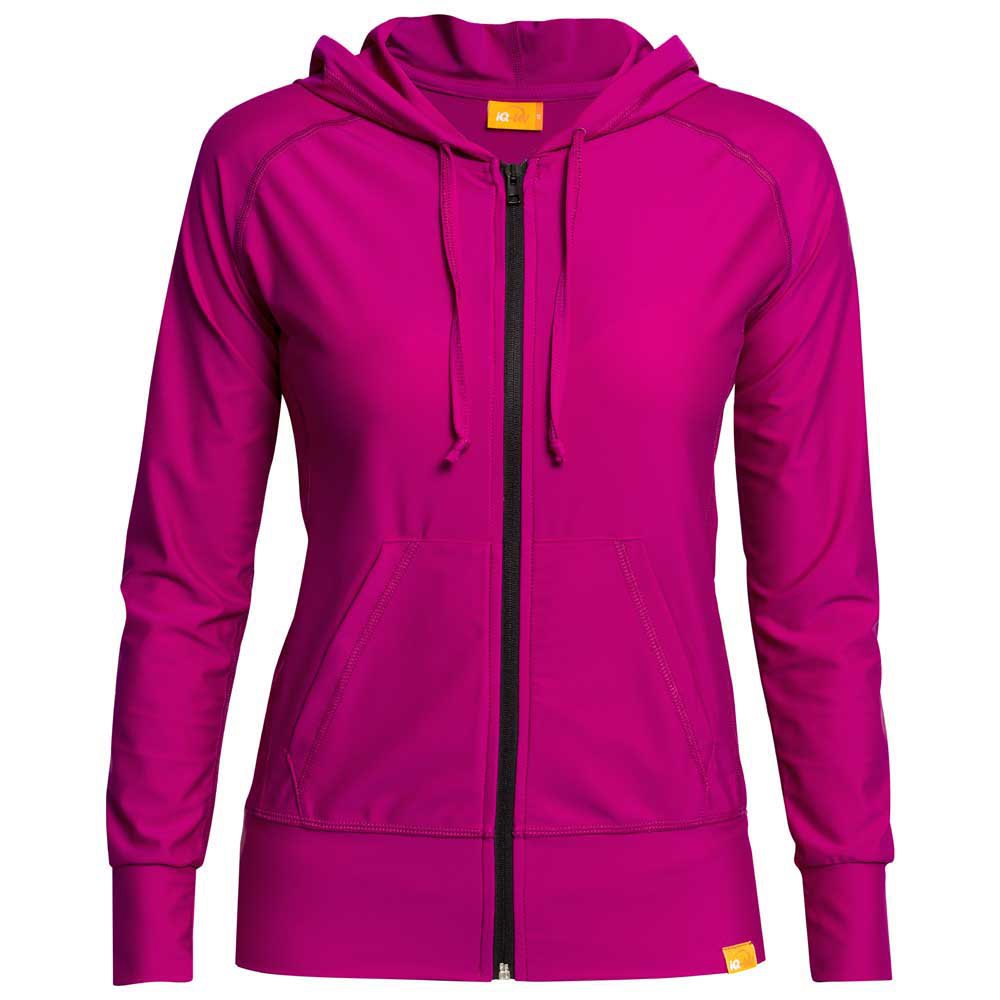 Iq-uv Uv 300 Full Zip Sweatshirt Rosa XS Mann von Iq-uv