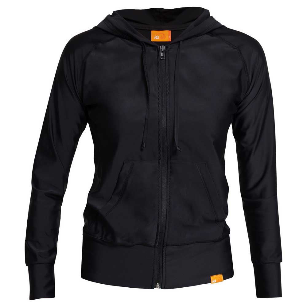 Iq-uv Uv 300 Full Zip Sweatshirt Schwarz XS Mann von Iq-uv