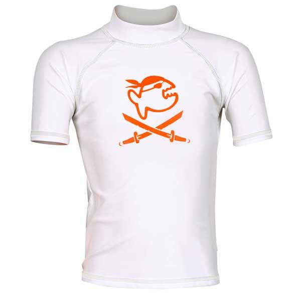 Iq-uv Uv 300 Jolly Fish Short Sleeve T-shirt Kid Weiß 6 Years von Iq-uv