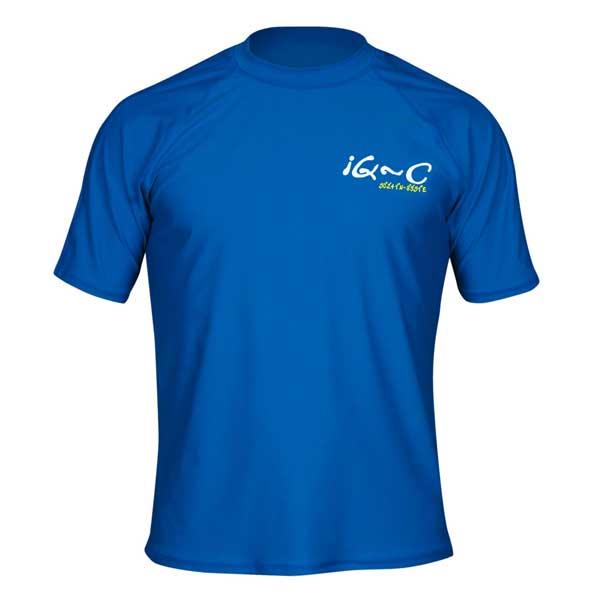Iq-uv Uv 300 Loose Fit Short Sleeve T-shirt Blau S von Iq-uv