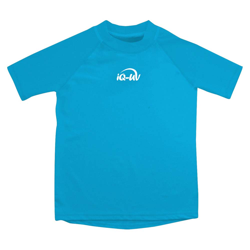 Iq-uv Uv 300 Short Sleeve T-shirt Blau 4-5 Years von Iq-uv