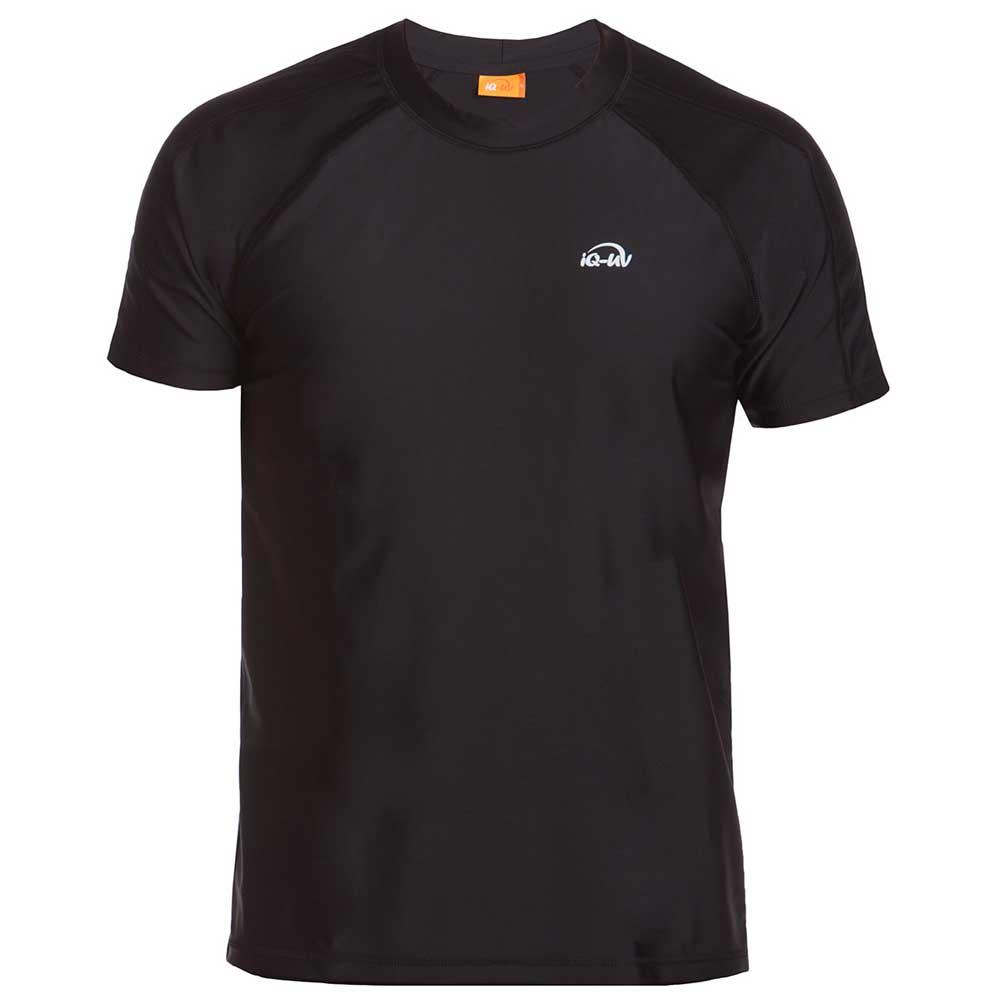 Iq-uv Uv 300 Short Sleeve T-shirt Schwarz 2XL Mann von Iq-uv