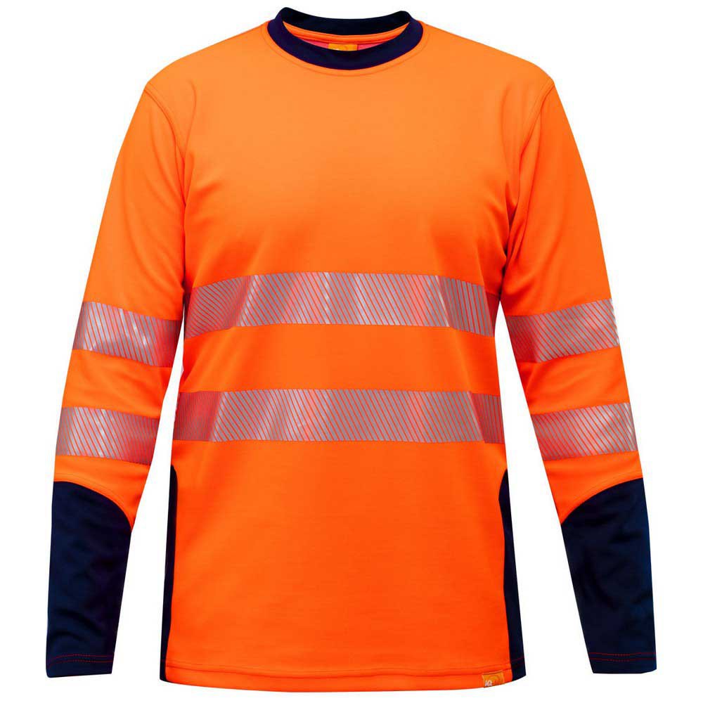 Iq-uv Uv 50+ Multiproteck2 V Long Sleeve T-shirt Orange 5XL Mann von Iq-uv