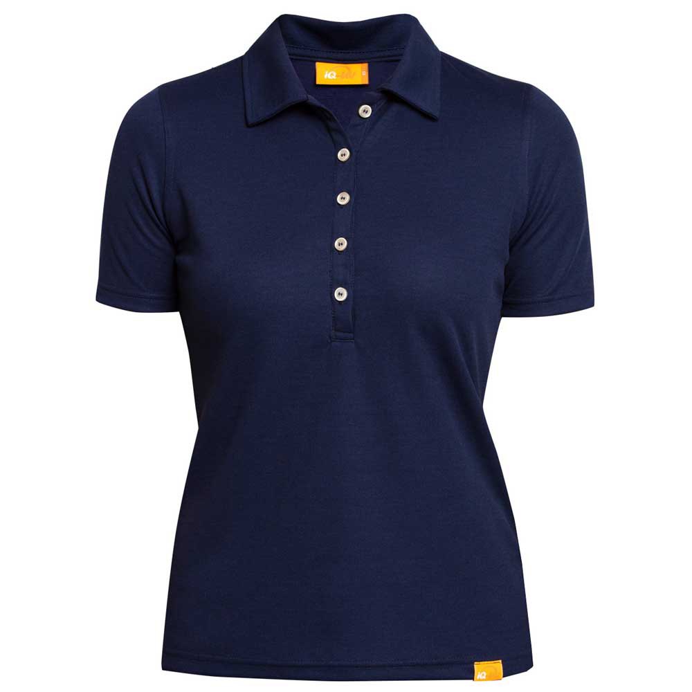 Iq-uv Uv 50+ Short Sleeve Polo Blau 2XL von Iq-uv