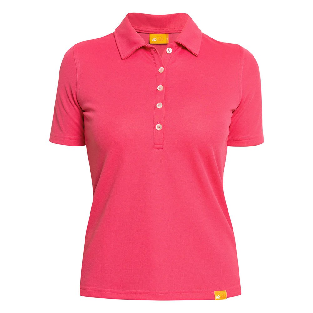 Iq-uv Uv 50+ Short Sleeve Polo Rosa 2XL von Iq-uv