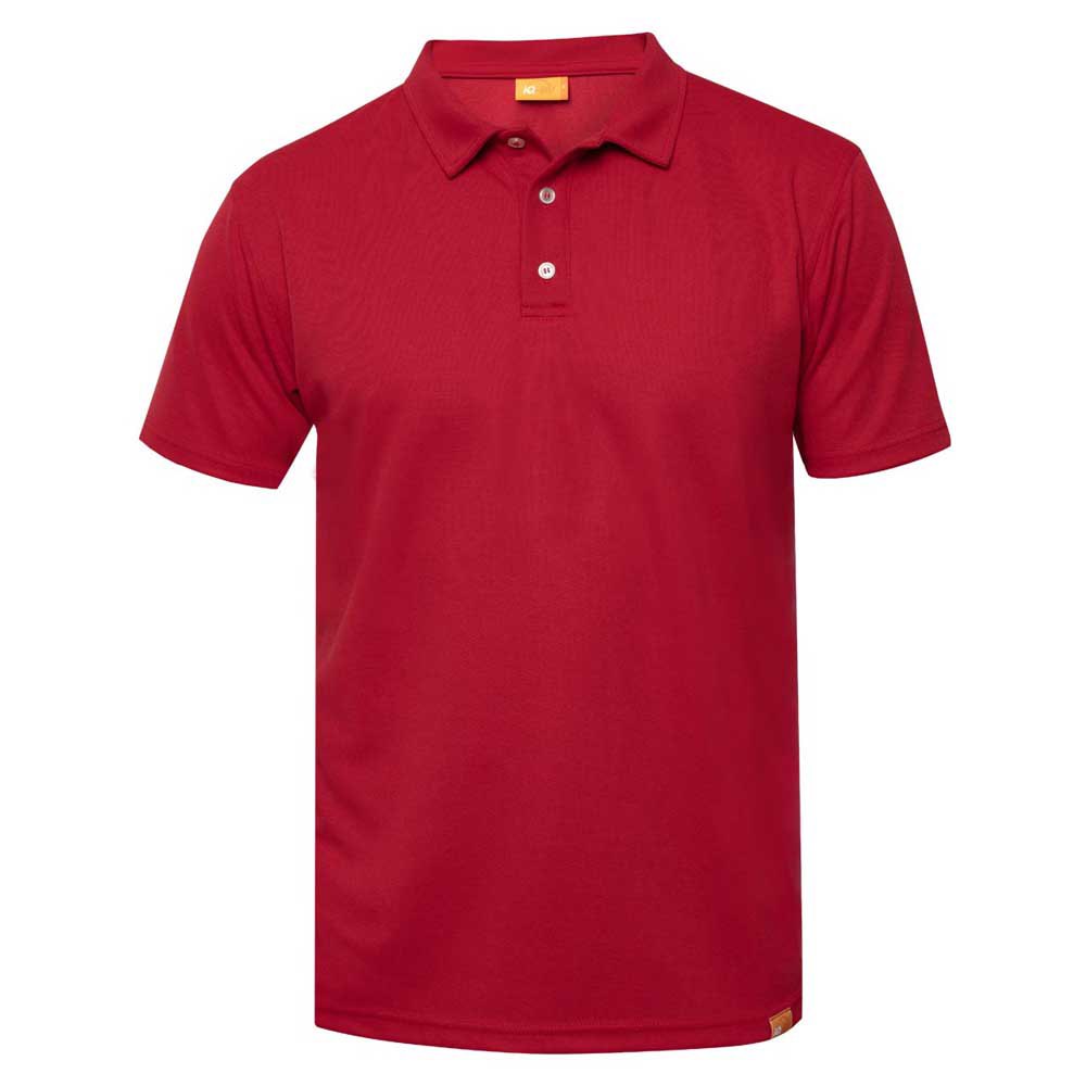 Iq-uv Uv 50+ Short Sleeve Polo Rot 2XL von Iq-uv