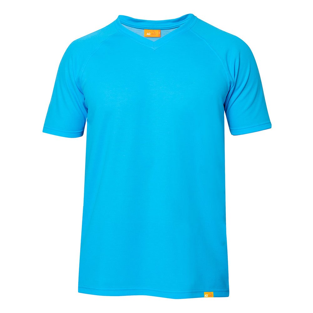 Iq-uv Uv 50+ V Short Sleeve T-shirt Blau L Mann von Iq-uv