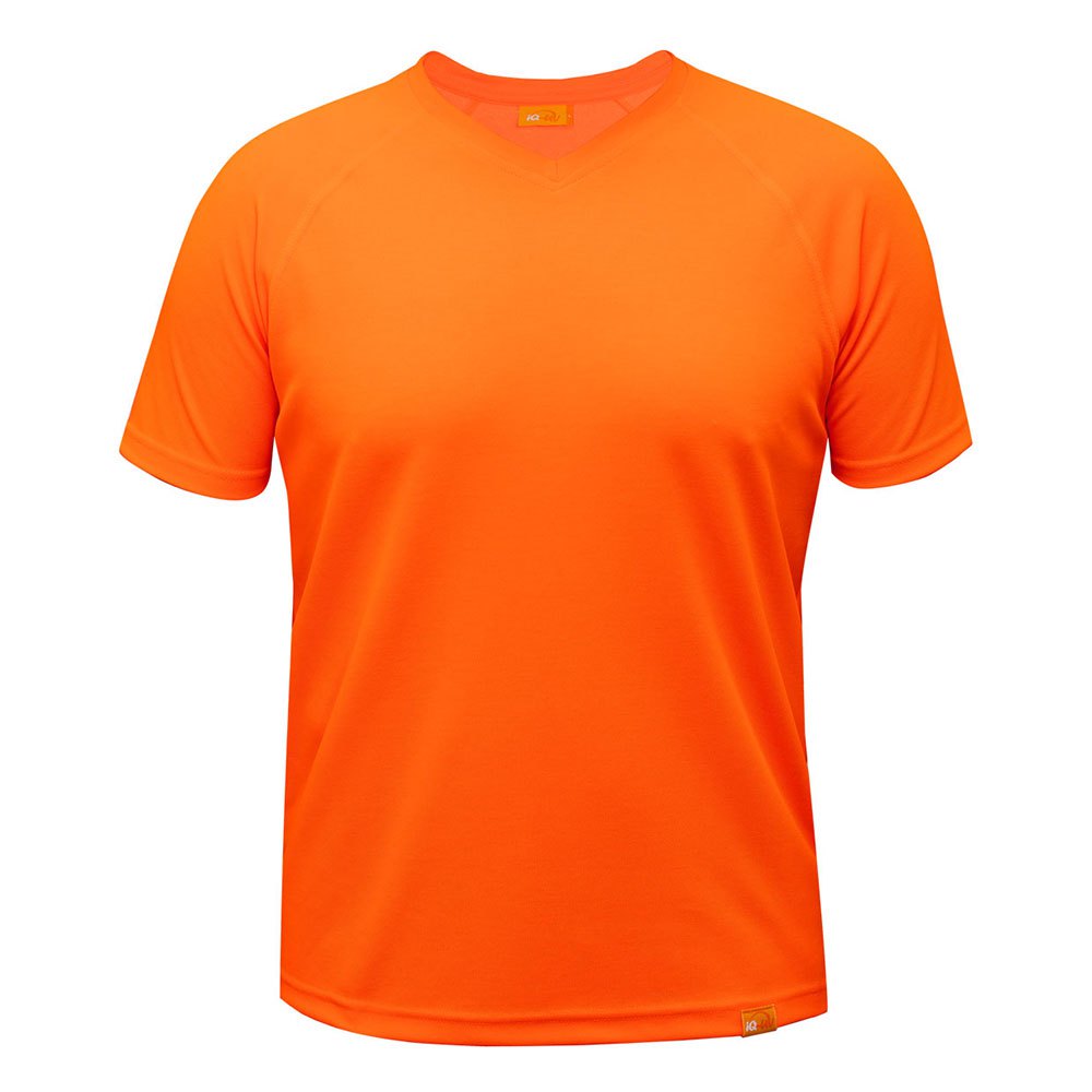 Iq-uv Uv 50+ V Short Sleeve T-shirt Orange 4XL von Iq-uv