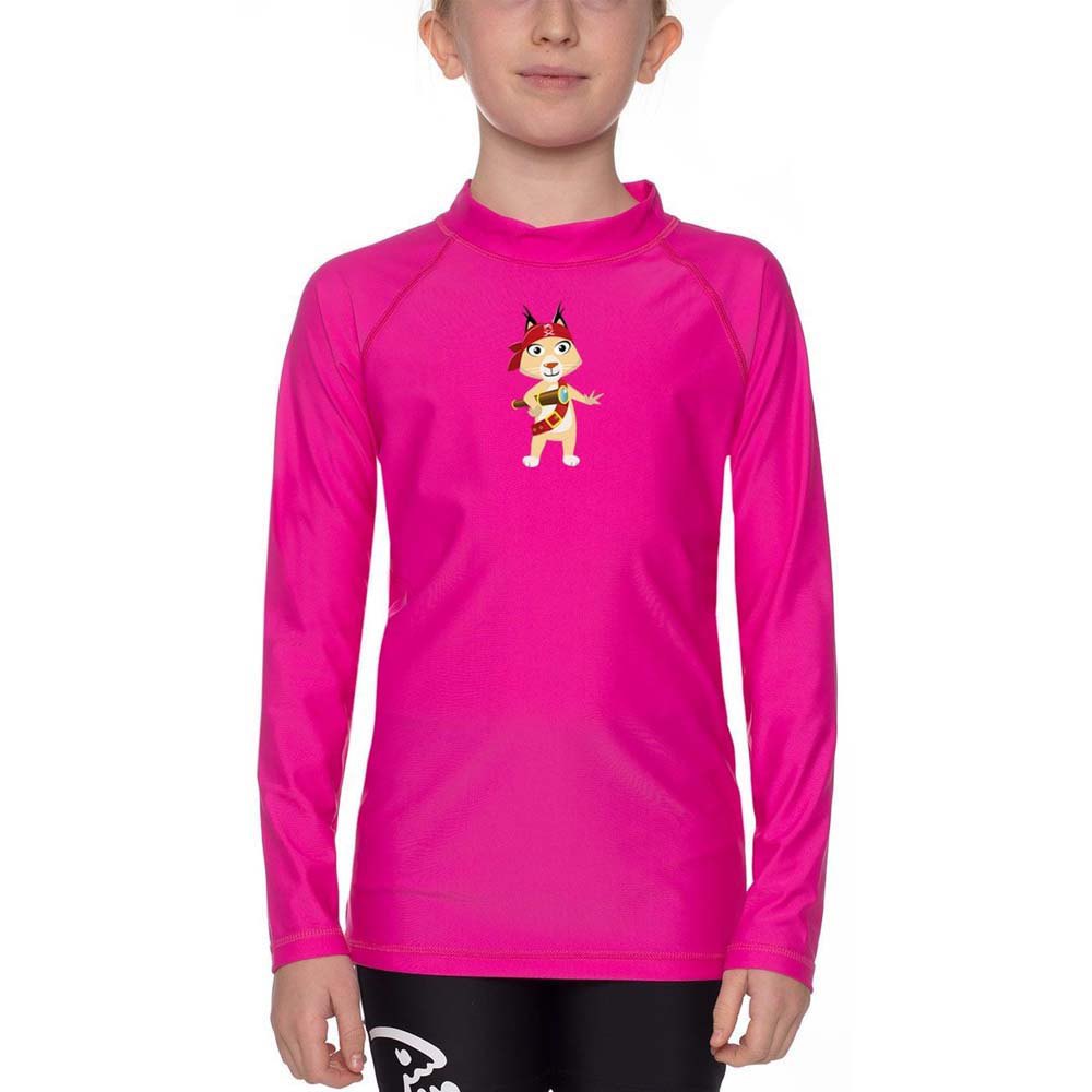 Iq-uv Uv Aqua Eva Junior Long Sleeve T-shirt Rosa 4-5 Years von Iq-uv