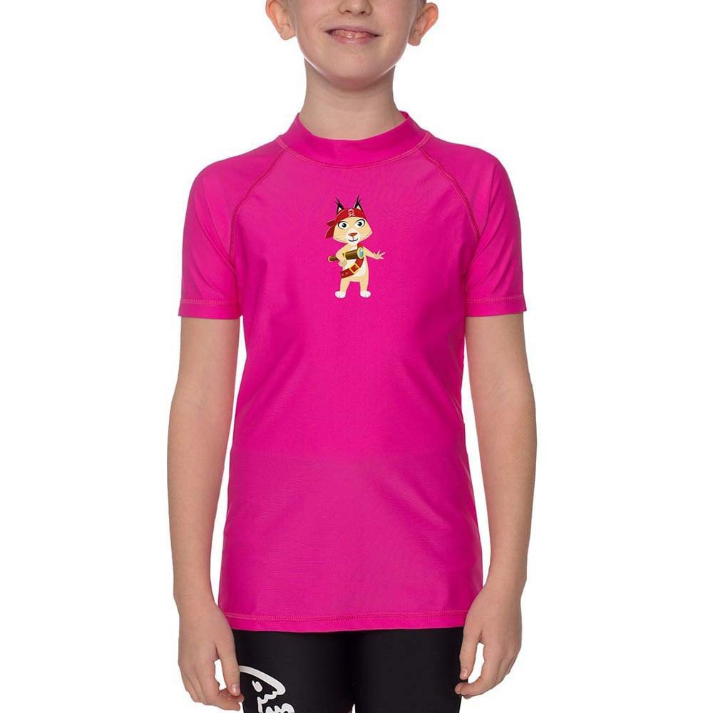 Iq-uv Uv Aqua Eva Junior Short Sleeve T-shirt Rosa 6-7 Years von Iq-uv