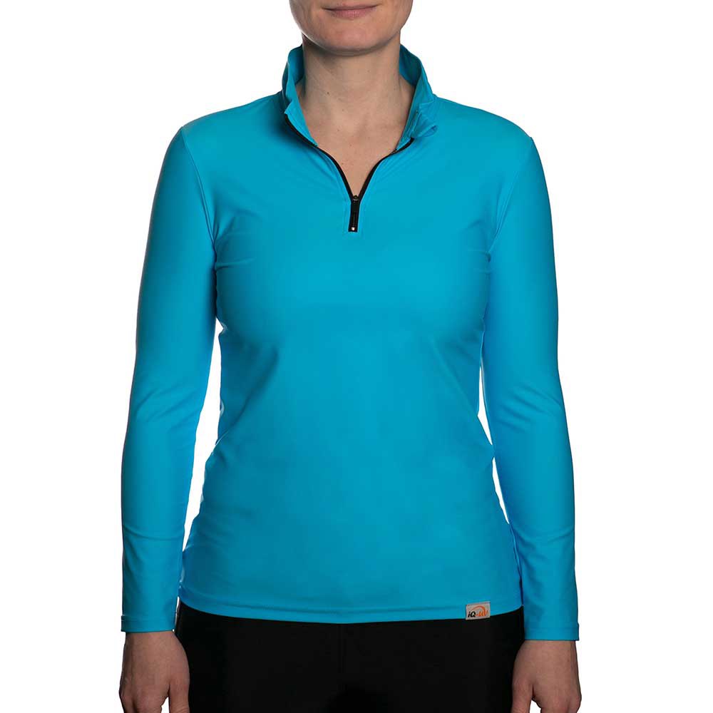 Iq-uv Uv Aqua Half Zip Sweatshirt Blau 2XL Mann von Iq-uv