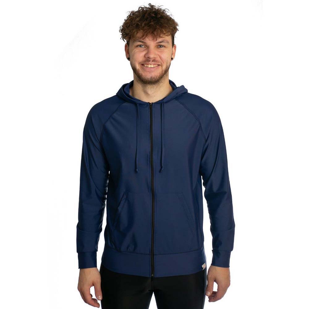 Iq-uv Uv Aqua Hooded Jacket Blau 2XL Mann von Iq-uv