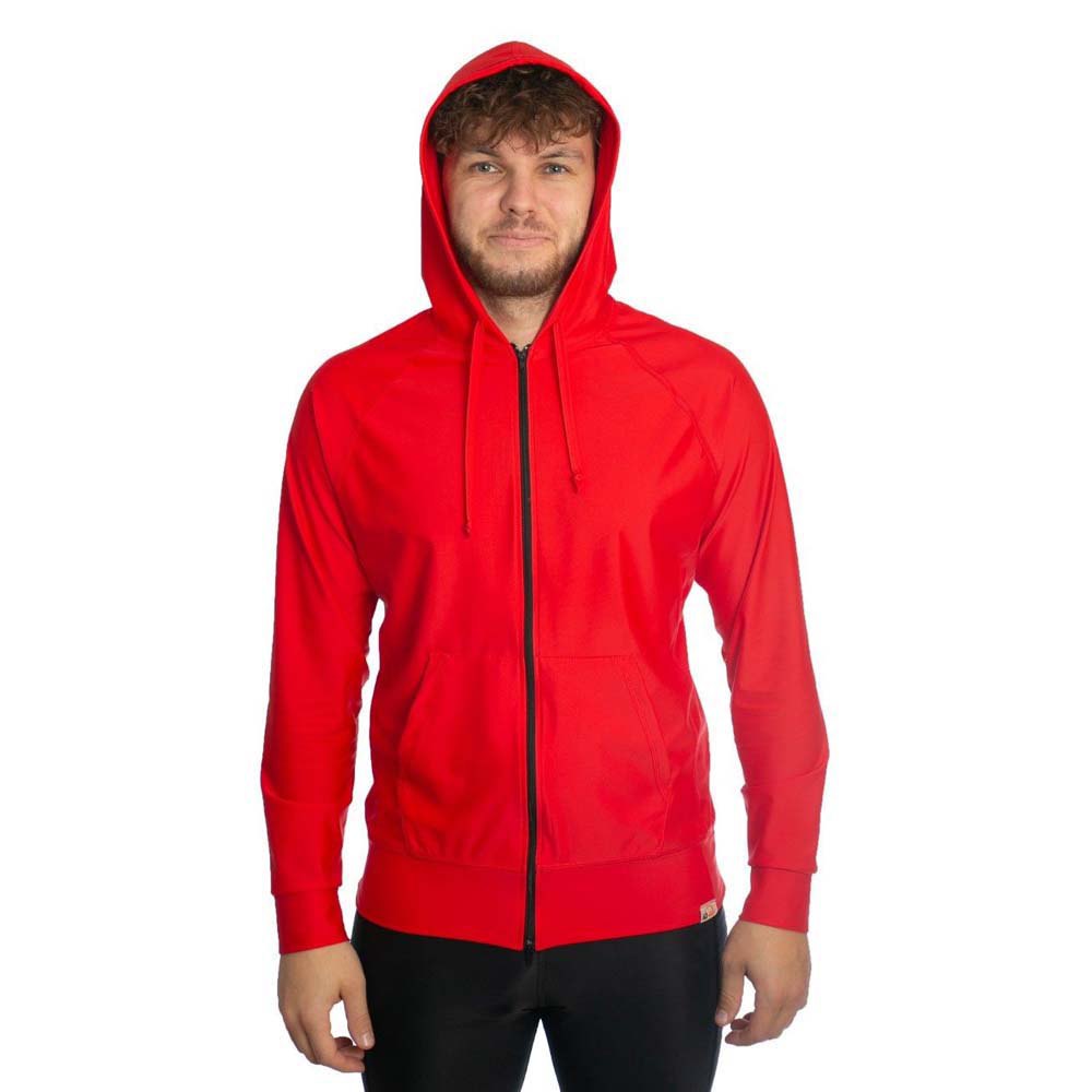 Iq-uv Uv Aqua Hooded Jacket Rot 2XL Mann von Iq-uv