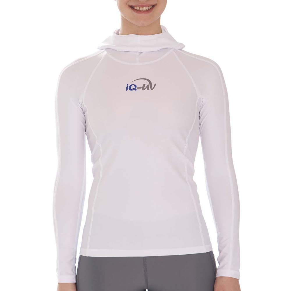 Iq-uv Uv Aqua Slim Fit Woman Long Sleeve T-shirt Weiß L Mann von Iq-uv