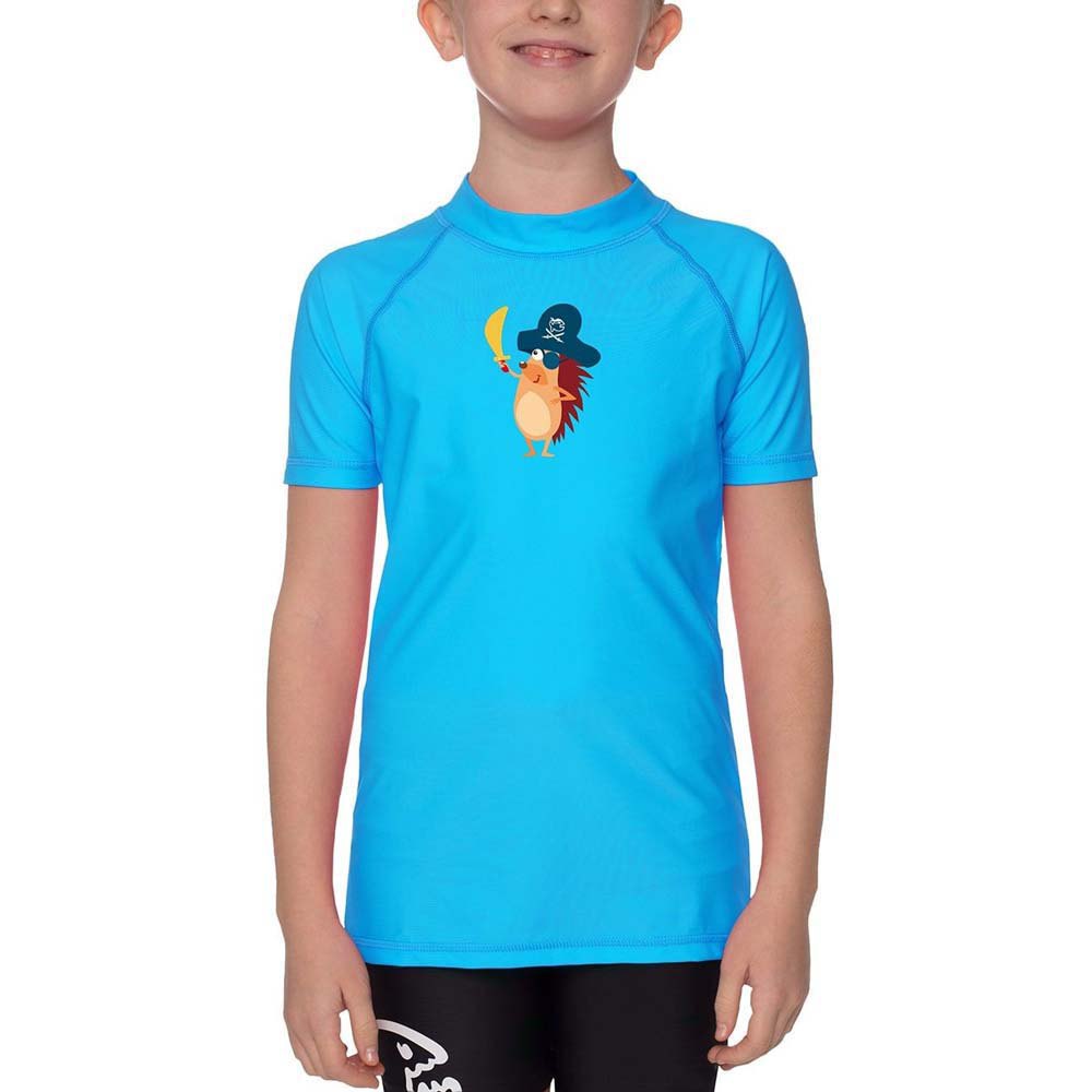 Iq-uv Uv Aqua Igelchen Junior Short Sleeve T-shirt Blau 24 Months-3 Years von Iq-uv