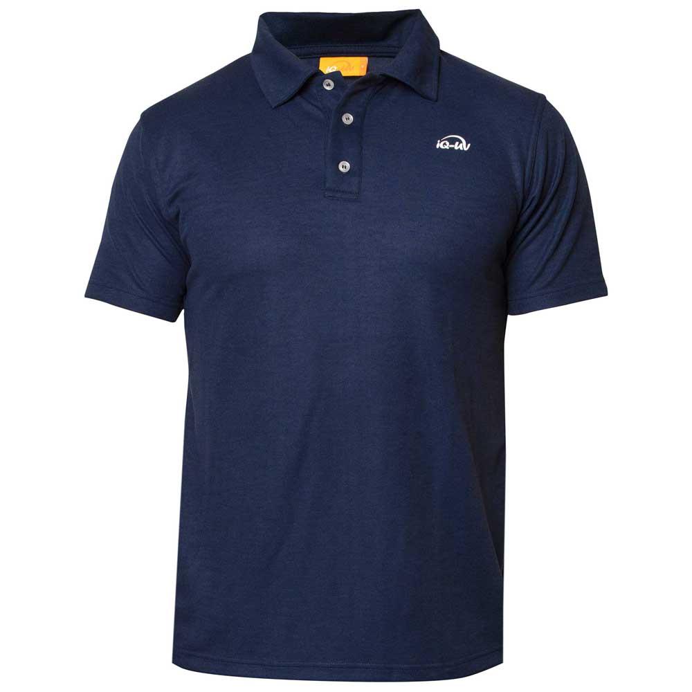 Iq-uv Uv Short Sleeve Polo Blau 2XL von Iq-uv