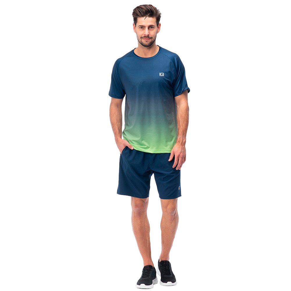 Iq Estise Short Sleeve T-shirt Blau L Mann Iq Estise Short Sleeve T-shirt Blau L Mann von Iq
