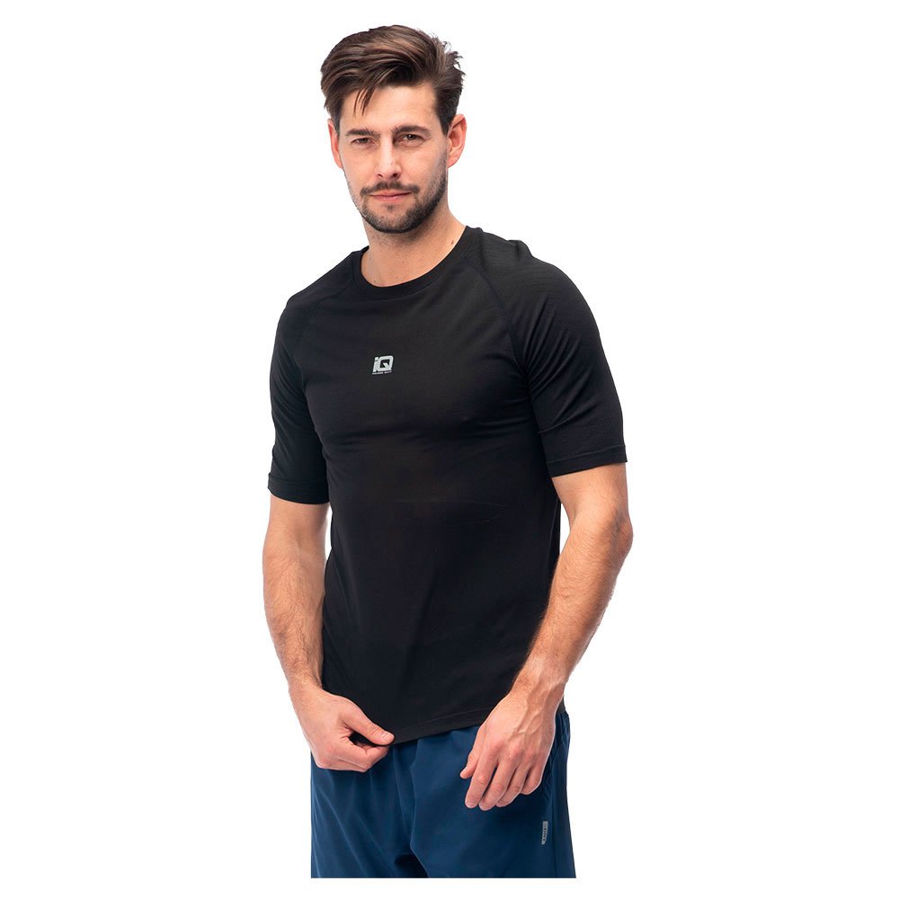 Iq Imbi Short Sleeve T-shirt Schwarz XL Mann von Iq