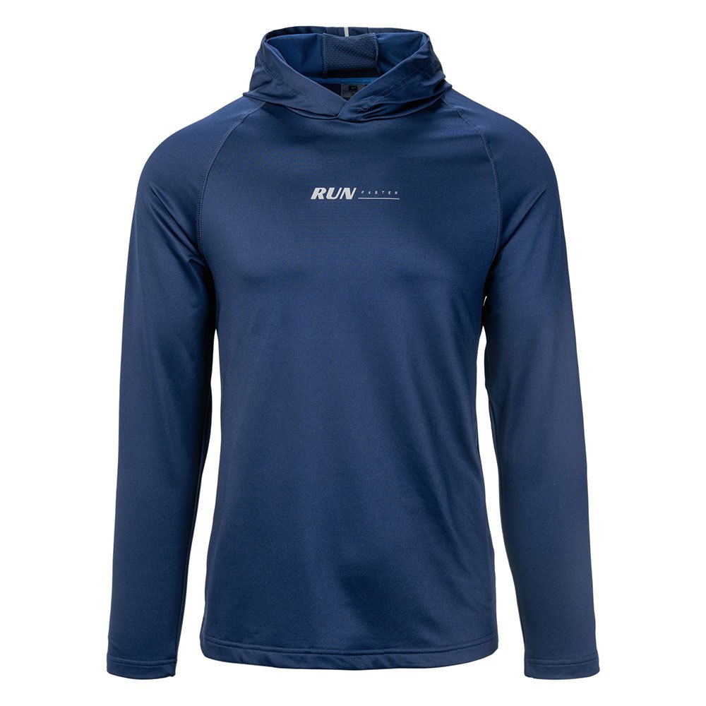 Iq Lanse Half Zip Long Sleeve T-shirt Blau 2XL Mann von Iq