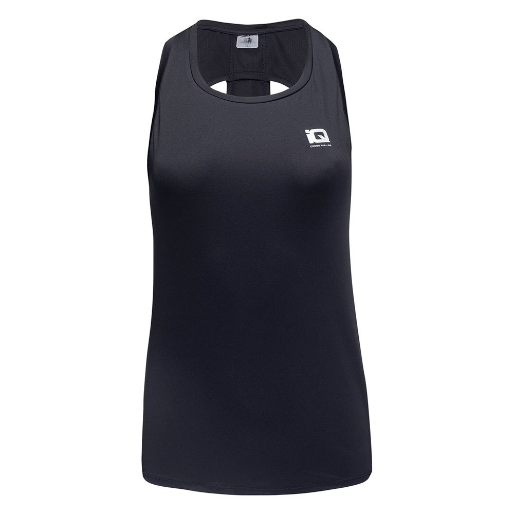 Iq Tinga Sleeveless T-shirt Schwarz M Frau Iq Tinga Sleeveless T-shirt Schwarz M Frau von Iq