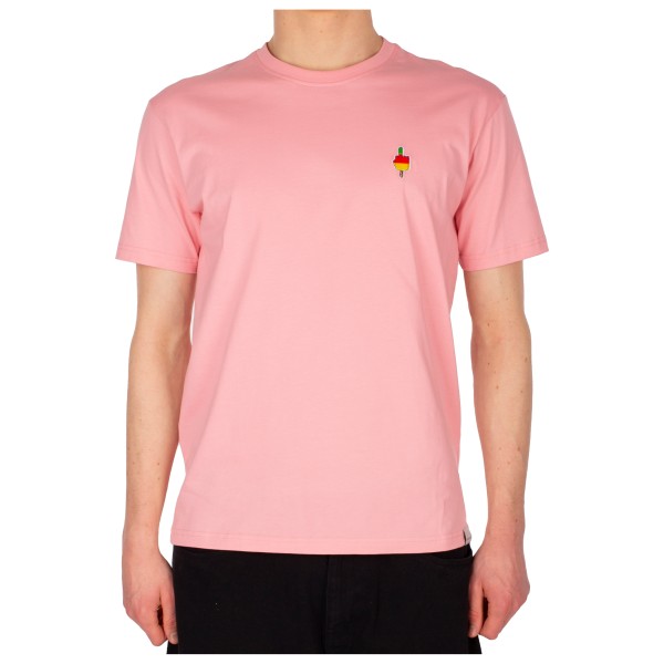 Iriedaily - Flutscher Tee - T-Shirt Gr L rosa von Iriedaily