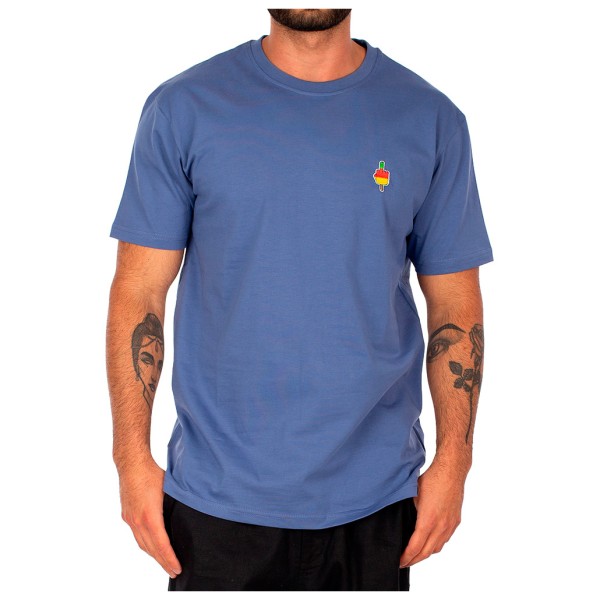 Iriedaily - Flutscher Tee - T-Shirt Gr XXL blau von Iriedaily