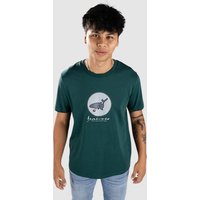 Iriedaily X Blue Tomato Hai-rie T-Shirt green von Iriedaily