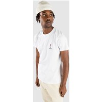 Iriedaily Rosebong Emb T-Shirt white von Iriedaily