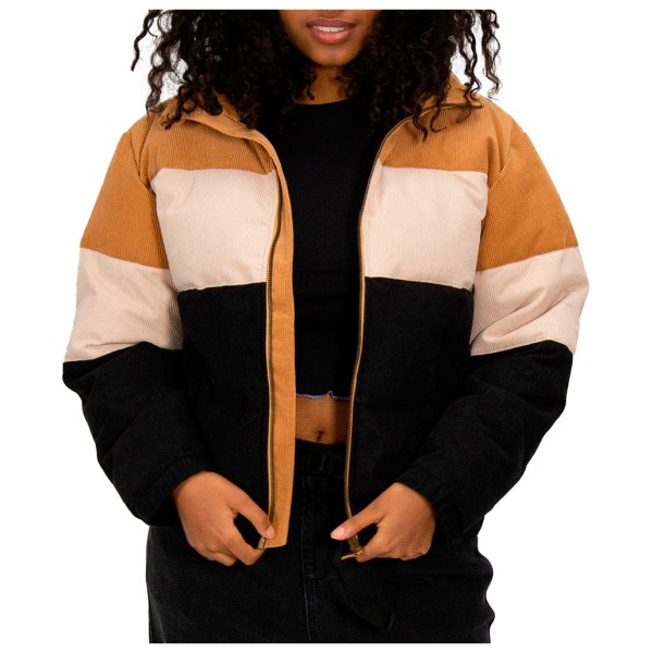 Iriedaily - Women's Cordy Puffer Jacket - Winterjacke Gr L schwarz von Iriedaily