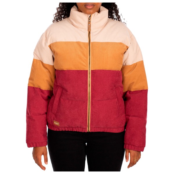 Iriedaily - Women's Cordy Puffer Jacket - Winterjacke Gr XS rot von Iriedaily