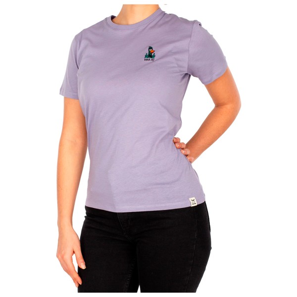 Iriedaily - Women's Duck Tee - T-Shirt Gr L lila von Iriedaily