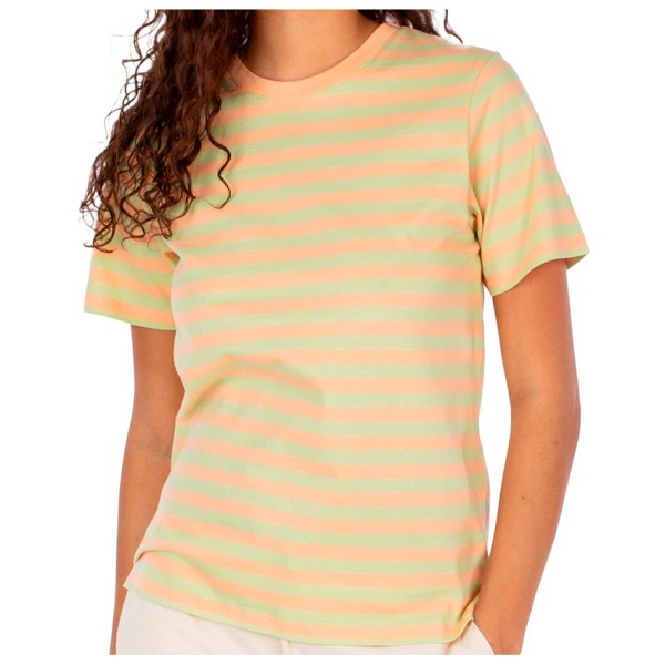 Iriedaily - Women's Stripe Basic Tee - T-Shirt Gr XL beige von Iriedaily