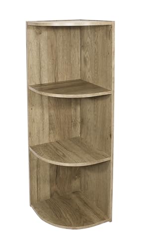 Iris Ohyama Eck-Holzbücherregal, 3 Etagen, Aschbraun, Vielseitig, Modular, Offenes Regal, Für Wohnzimmer, Büro, Schlafzimmer, Platzsparend, Bücher, CD, Dekor, Einfacher Aufbau, CX-3C Iris Ohyama Eck-Holzbücherregal, 3 Etagen, Aschbraun, Vielseitig, Modular, Offenes Regal, Für Wohnzimmer, Büro, Schlafzimmer, Platzsparend, Bücher, CD, Dekor, Einfacher Aufbau, CX-3C von Iris Ohyama
