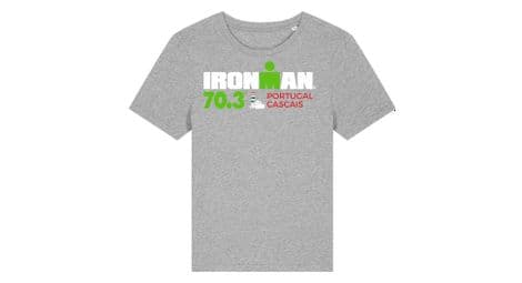 ironman 70 3 portugal cascais kurzarm t shirt grau herren von Ironman