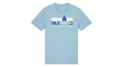 ironman 70 3 zell am see himmelblau herren kurzarm t shirt von Ironman