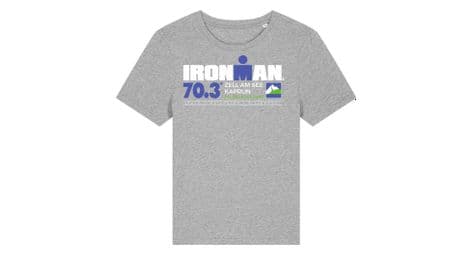 ironman 70 3 zell am see kurzarm t shirt grau herren von Ironman