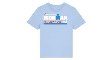 ironman frankfurt himmelblau kurzarm t shirt women von Ironman