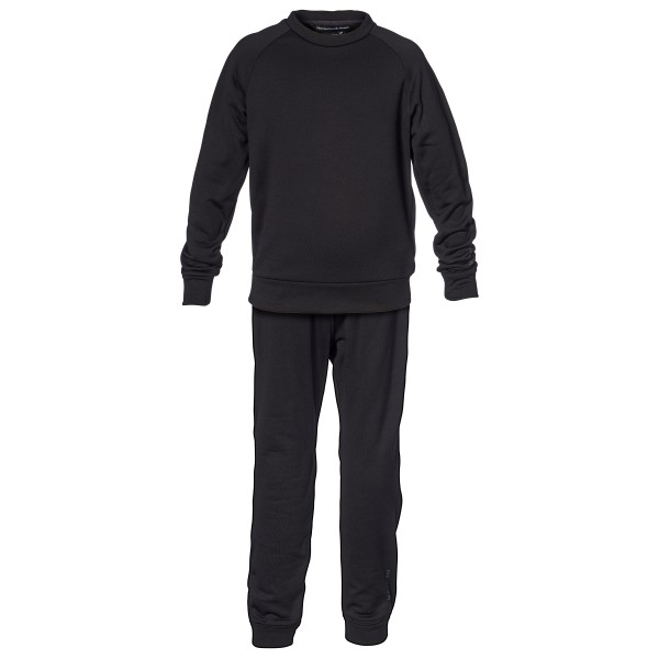 Isbjörn - Kid's Panda Chill Set - Jogginganzug Gr 110/116 schwarz von Isbjörn