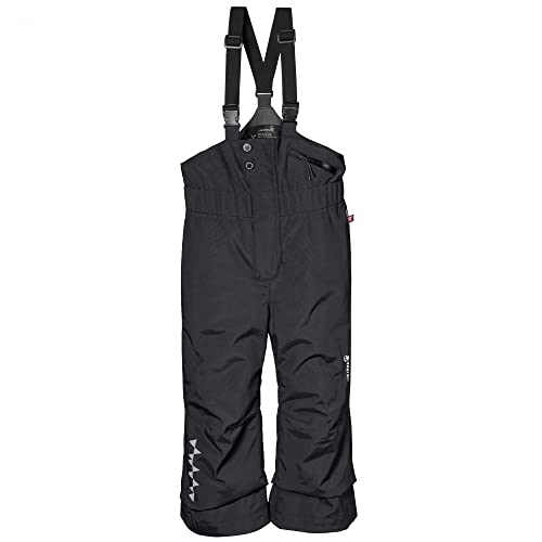 Isbjörn Kids Powder Winter Pant Schwarz - Primaloft wasserdichte robuste Kinder Primaloft Schneehose, Größe 116 - Farb von Isbjörn