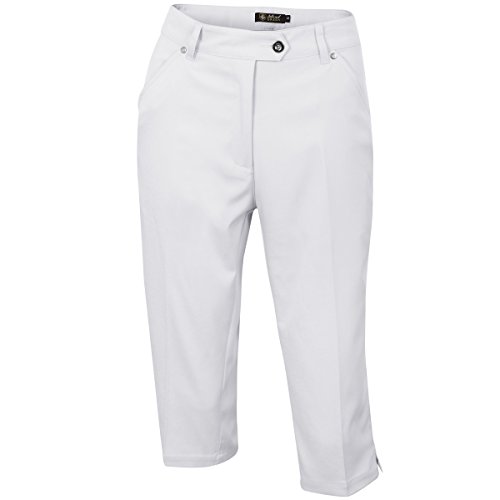 Island Green Insel Grün Womens Golf Capri-Hose - Weiß - UK 12 Island Green Insel Grün Womens Golf Capri-Hose - Weiß - UK 12 von Island Green