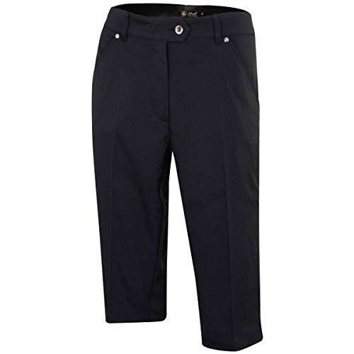 Island Green Damen Golf 1681SS Bermuda Shorts - Schwarz - 18 Island Green Damen Golf 1681SS Bermuda Shorts - Schwarz - 18 von Island Green