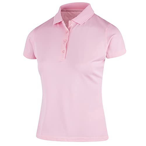 Island Green Damen Golf Plain-Polo-Hemd - Candy Rosa - 14 von Island Green