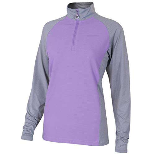 Island Green Damen Igltop1889 Midlayer Golf Top, Damen, Mittelschichtiges Golf-Top, IGLTOP1889_LAV_16, Lavendel, 42 Island Green Damen Igltop1889 Midlayer Golf Top, Damen, Mittelschichtiges Golf-Top, IGLTOP1889_LAV_16, Lavendel, 42 von Island Green