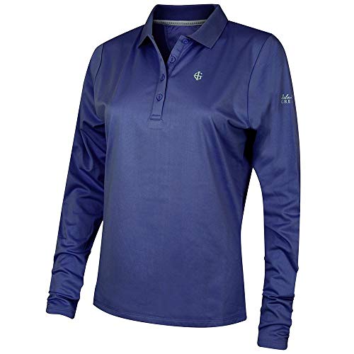 Island Green Golf IGLTOP1696 Damen-Poloshirt, atmungsaktiv, 2-Wege-Stretch, langärmelig, Sporttop L French Navy Island Green Golf IGLTOP1696 Damen-Poloshirt, atmungsaktiv, 2-Wege-Stretch, langärmelig, Sporttop L French Navy von Island Green