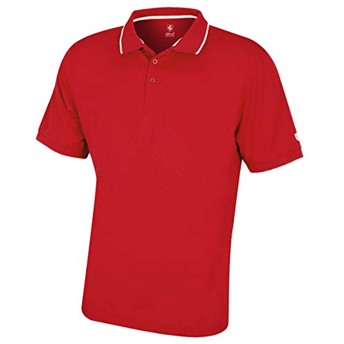 Island Green Herren Golf IGTS1899 Zurück Yoke-Detail-Polo-Hemd - Rot - XXXXL Island Green Herren Golf IGTS1899 Zurück Yoke-Detail-Polo-Hemd - Rot - XXXXL von Island Green
