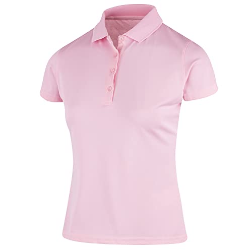 Island Green Damen Golf Plain-Polo-Hemd - Candy Rosa - UK 20 von Island Green