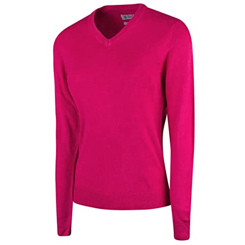Island Green Insel Grüne Damen IGLKNT2046 mit Strick Golf Sweater - Hot Rosa - S Island Green Insel Grüne Damen IGLKNT2046 mit Strick Golf Sweater - Hot Rosa - S von Island Green