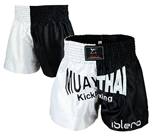 Islero Muay Thai Fight Shorts MMA Kickboxen Grappling Kampfsport Ausrüstung UFC Herren (klein) von Islero Fitness