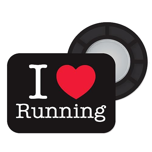 BibBits Magnetische Startnummernhalter I Love Running von It's Running